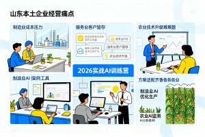 深挖山东本土企业经营痛点，2026 实战 AI 训练营拒绝纸上谈兵，方案适配齐鲁各行各业