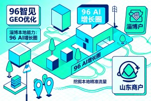 淄博本地依托 96 智见 GEO 优化能力，96AI 增长圈助力山东商户挖掘本地精准流量