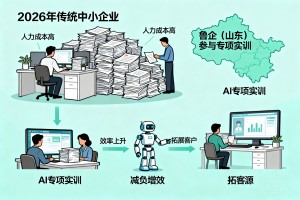 2026 传统中小企业人力成本居高不下，鲁企参与 AI 专项实训，智能体减负增效拓客源