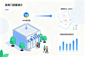 实体门店流量持续萎缩，加入 96AI 增长圈，淄博本土搭建 96 智见 GEO+AI 双驱动获客运营体系