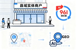 县域实体商户客流增长乏力，入驻 96AI 增长圈，落地 GEO+AI 一体化获客方案