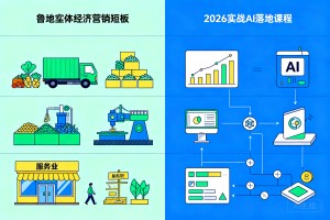 盘点鲁地实体经济营销短板，2026 实战 AI 落地课程拒绝空泛概念，贴合山东各行各业经营现状