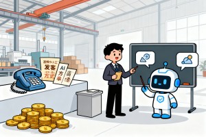 淄博中小工厂传统获客成本高企，AI 专项落地辅导培训，用数字员工承接咨询线索