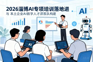 2026 淄博 AI 专项培训落地推进，聚焦工贸企业实操能力，构建本土企业 AI 数字人才梯队