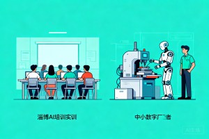 依托淄博 AI 培训实训课程，普及 AI 数字员工应用，缓解中小工厂人力紧缺难题