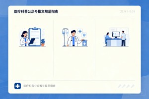 2026 医疗科普公众号推文规范指南：简洁稳重样式，适配健康科普内容发布