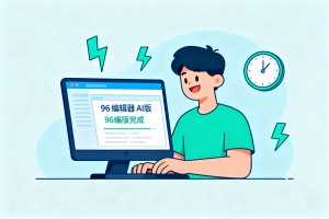 2026 新媒体运营干货：96 编辑器 AI 排版功能，运营人告别加班提效 300%
