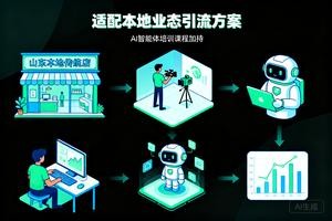 山东短视频引流转化偏低，依托 AI 智能体培训课程加持，打造适配本地业态引流方案