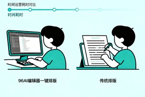 AI 排版适合多推文产出吗？实测 96 编辑器一键排版功能，运营耗时对比 (2026)