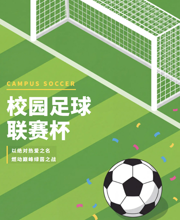 校园足球联赛杯青春赛场