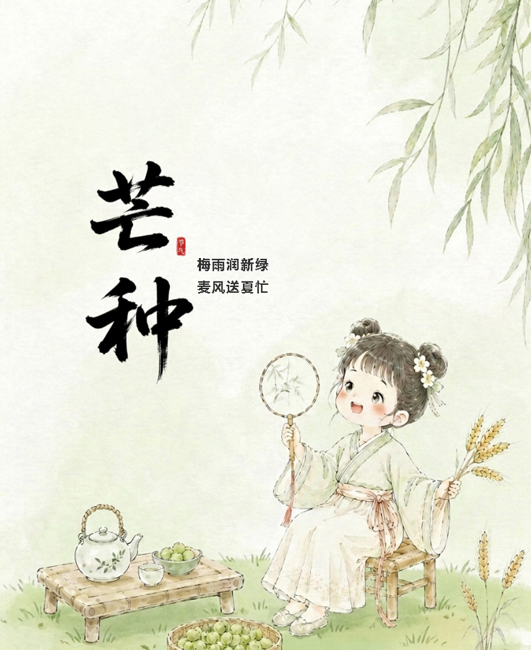芒种二十四节气传统文化,