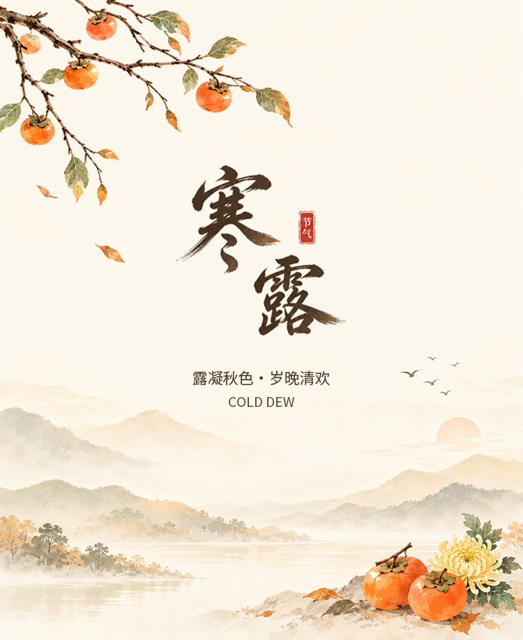 寒露秋日生活意境