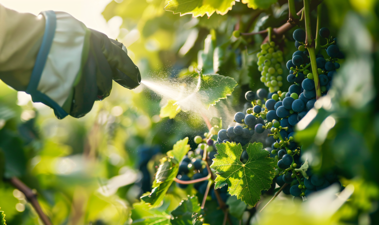 千库网_葡萄叶喷洒农药_摄影图编号20738408.png